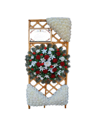 تاج گل طرح چوبی 3